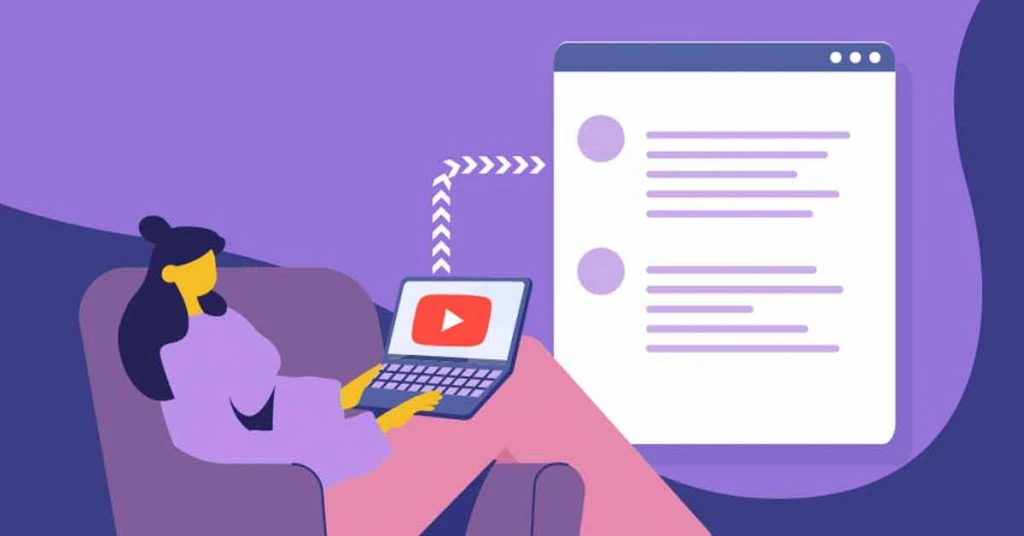 Futuristic visualization of AI and video technology