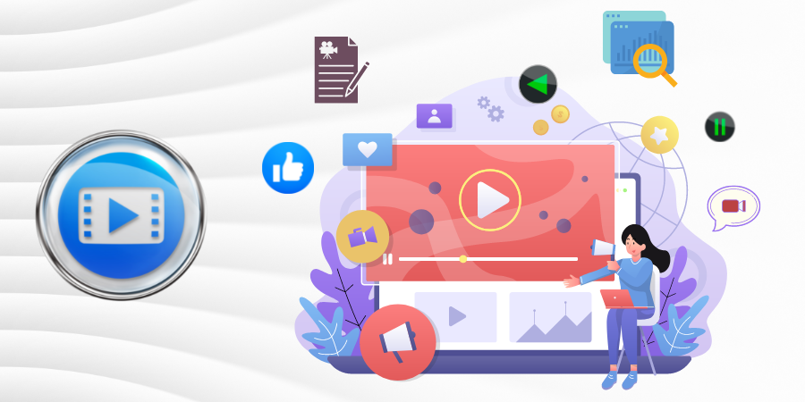 Person analyzing video content on multiple screens